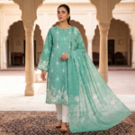 Premium Italian Printed Lawn – 3 Piece Unstitched Suit