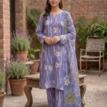 Premium Italian Printed Lawn – 3 Piece Unstitched Suit