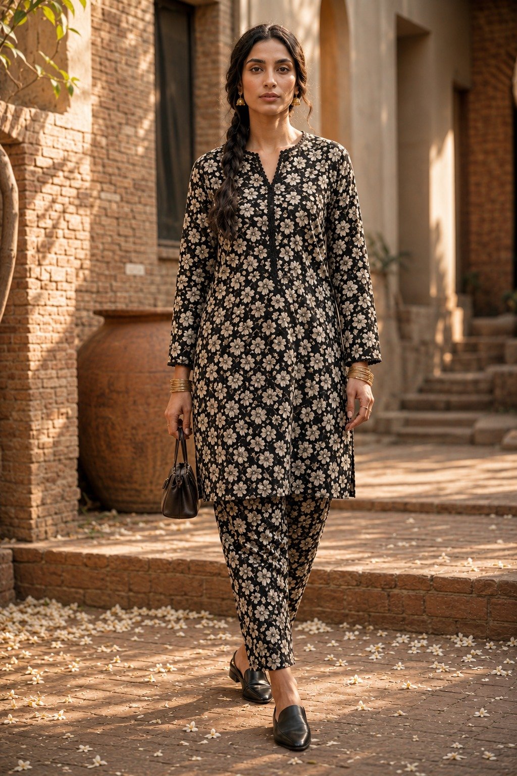 Premium Italian Printed Lawn – 2  Piece All Over