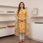 Premium Italian Printed Lawn – 2  Piece Dupata shirt